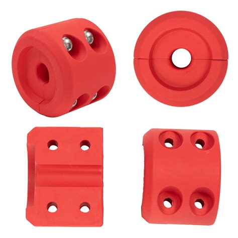 2 Pack. Winch Stopper Rubber Heavy Duty Cable Line Waterproof Rope Hook