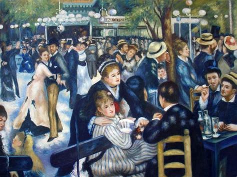 Auguste Renoir Le Bal Du Moulin De La Galette Tableau De Grands