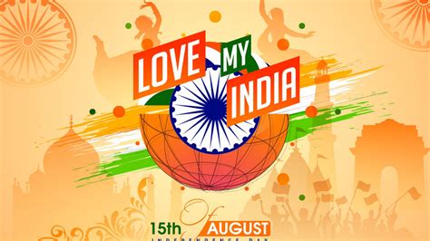 15th August Independence Day Love My India 5k Photo Hd Wallpapers