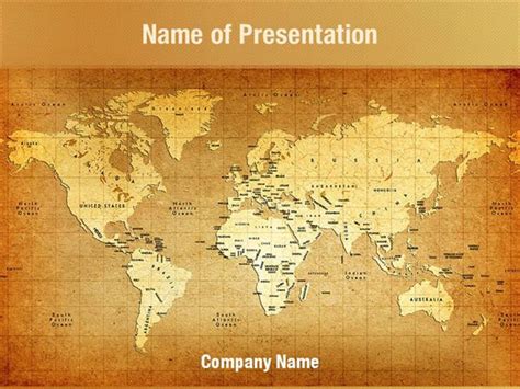 Ancient Map Powerpoint Templates Ancient Map Powerpoint Backgrounds