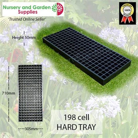 They only have one vacuole, water sack, and have the ability to photosynthesize. 198 cell Plant Tray - HARD PLASTIC reusable, strong ...