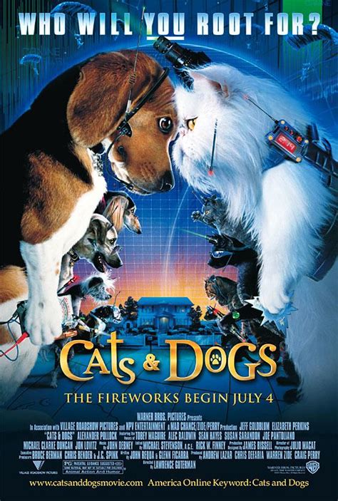 Cats And Dogs 2001 Movie Posters