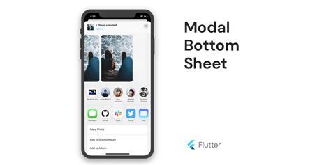 How To Create A Modal Bottom Sheet In Flutter With Bu