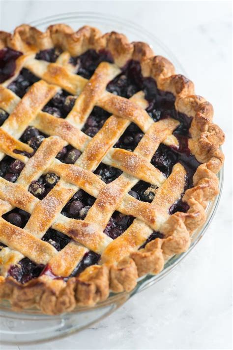Homemade Blueberry Pie This Classic Homemade Blueberry Pie Is A Dream