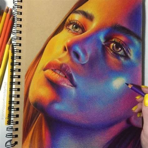 Highlight Of The Day Color Pencil Drawing Prismacolor Art