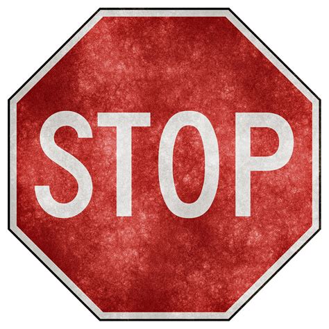 Stop Sign Grunge Grunge Textured Stop Sign This Grunge Si Flickr