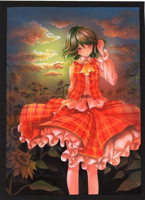 Touhou Project Yuuka Kazami Artwork By Mosho Manga Pictures Anime