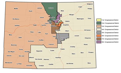 Preliminary Congressional Map Released By Colorado Redistricting
