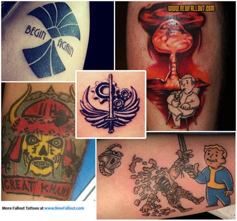 Fallout Tattoo Ideas 11 Best Fallout 4 Tattoo Mods For Some Cool