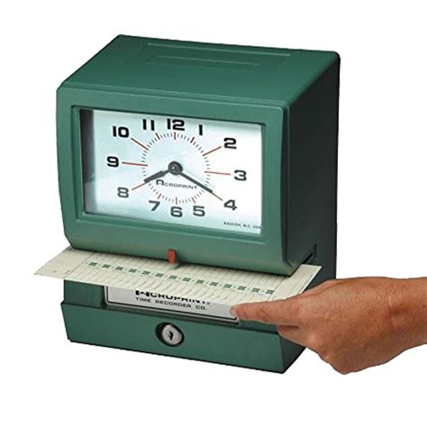 Employee Time Recorder Automatic Time Clock System