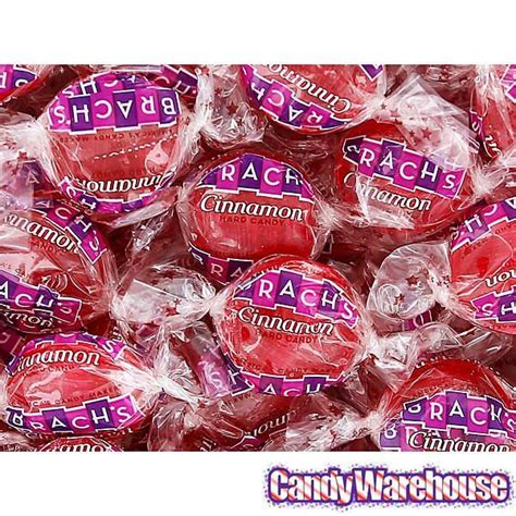 Brachs Cinnamon Hard Candy Discs 1lb Bag Candy Warehouse