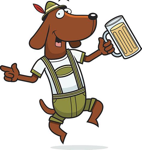 Best Dog Drinking Beer Illustrations Royalty Free Vector