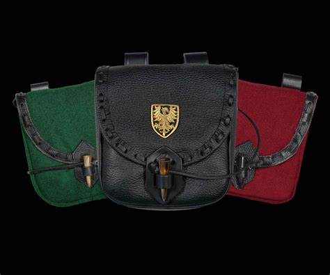 Classic Medieval Adventurers Bag And Pouches For Sale Mythrojan