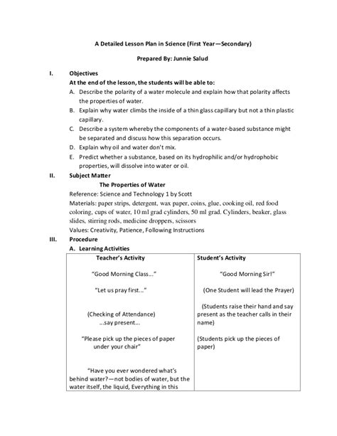 Free Download Semi Detailed Lesson Plan In Filipino 4 Week Fasrwap