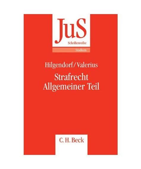 Strafrecht Allgemeiner Teil Eric Hilgendorf Brian Valerius EBay