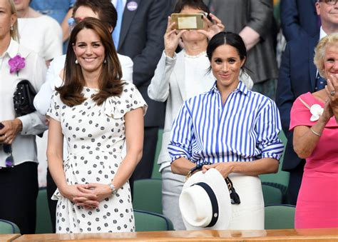 Princess Catherine And Meghan Markle Attend Wimbledon Together