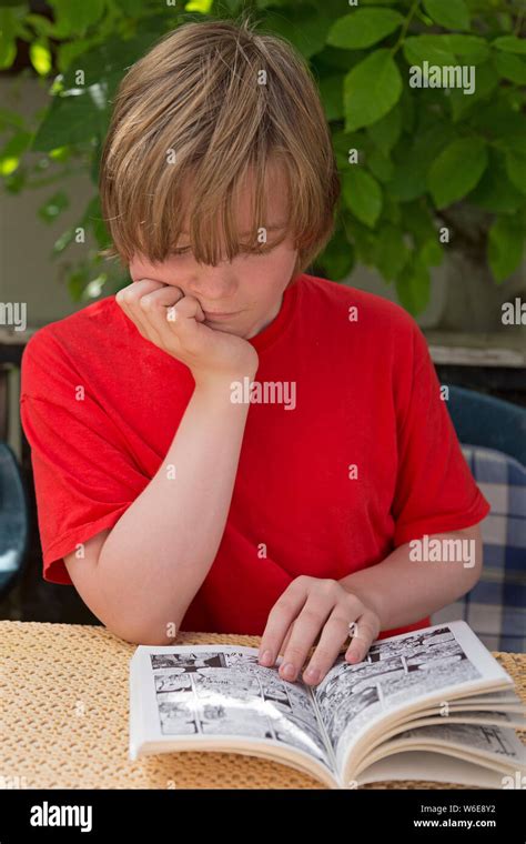 Reading Comic Hi Res Stock Photography And Images Alamy