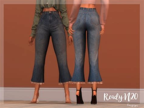 Flare Jeans Bt368 By Laupipi At Tsr Sims 4 Updates