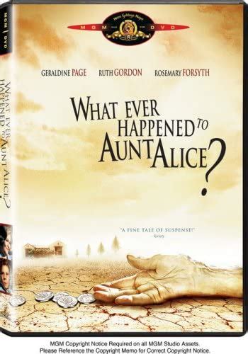 What Ever Happened To Aunt Alice Dvd Region 1 Us Import Ntsc Uk