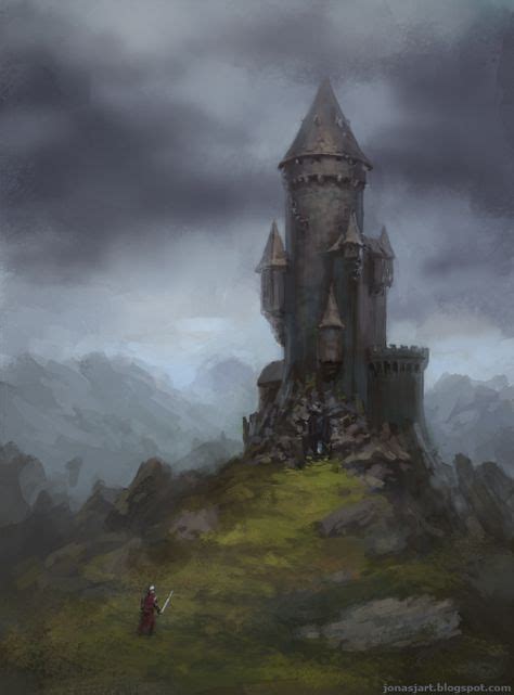 The Wizards Tower By Jonasjensenart On Deviantart Fantasy Castle