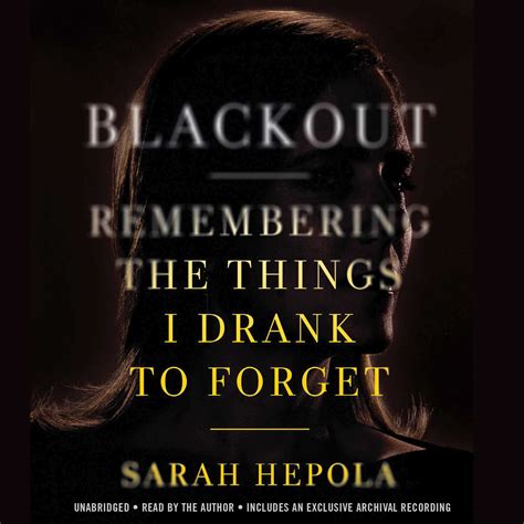 Blackout Audiobook By Sarah Hepola — Listen Instantly