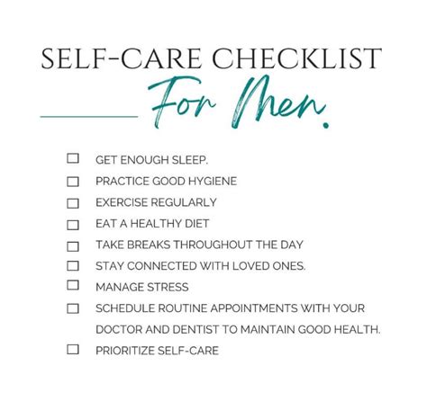 21 Self Care Checklists To Take Care Of Your Daily Needs Happier Human