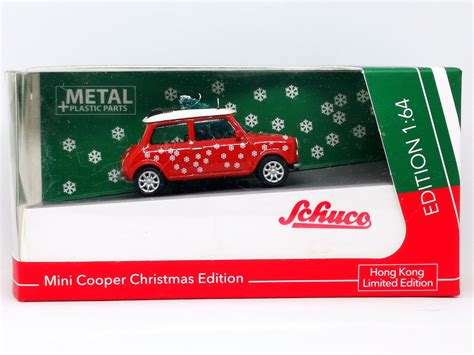 Schuco 164 Scale Mini Cooper Christmas Edition Hong Kong Exclusive