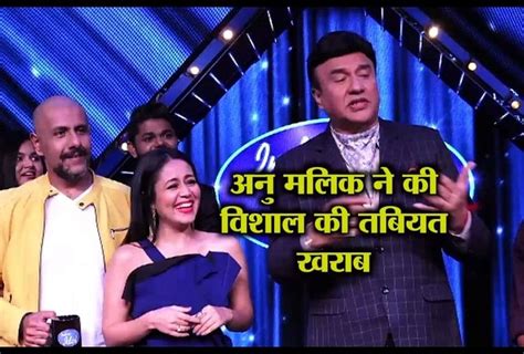 Indian Idol 2018 Anu Malik Cracks Jokes On The Sets Of Indian Idol Neha Kakkar And Vishal