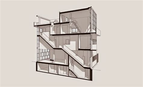 Introducción la casa citröhan es, dentro de los tres prototipos básicos (domino, monol, citröhan) creados por le corbusier para crear la vivienda que se pudiera construir en serie al igual que la maquinaria, la mas desarrollada a lo largo de su carrera. PA1 AbeldelRey