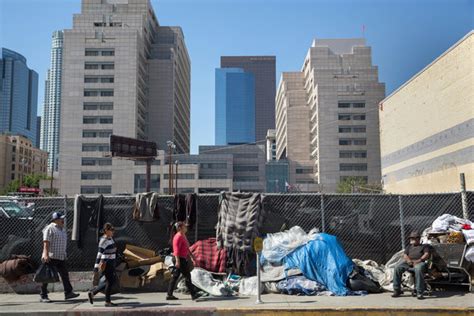 Los Angeles Puts 100 Million Into Helping Homeless The New York Times