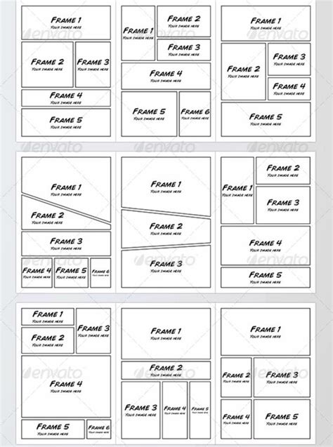 Pin By Artistic One On Informationetc Comic Template Comic Book