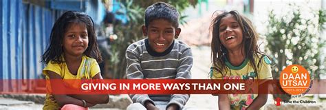 Giving In More Ways Than One Save The Children Celebrates The Joy Of