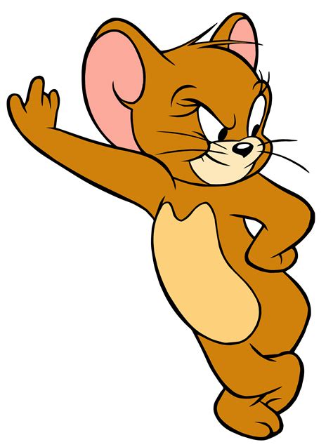 Jerry has a tough time as a mouse trying not. Check out this transparent Jerry is standing, quite angry ...