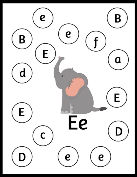 Engaging Preschool Activities For The Letter E