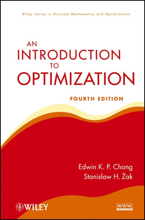 An Introduction To Optimization Ebook Discrete Mathematics
