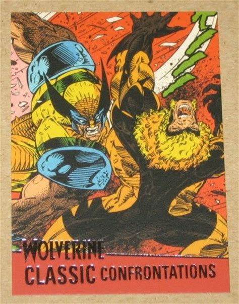 Two mutant brothers, logan and victor, born 200 years ago, suffer childhood trauma and have only each other to depend on. X-Men Origins: Wolverine Movie Classic Confrontations Card ...