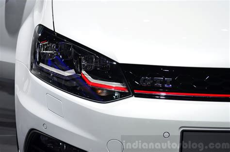 2015 Vw Polo Gti Headlight At The 2014 Paris Motor Show