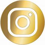 Ig Instagram Transparent Icon Pavan Gold Circle
