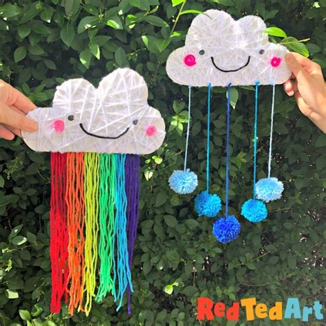 20 Simple And Colorful Yarn Crafts For Kids