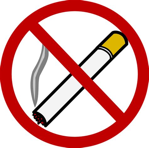 No Smoking Sign Symbol Free Vector Graphic On Pixabay