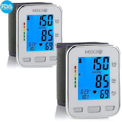 Blood Pressure Cuff Wrist Pack Of 2 Blood Pressure Monitor And
