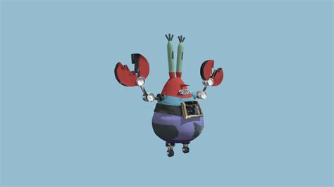 Tehetséges Olló Nő Spongebob Robot Krabs Kérés ősz Evolúció