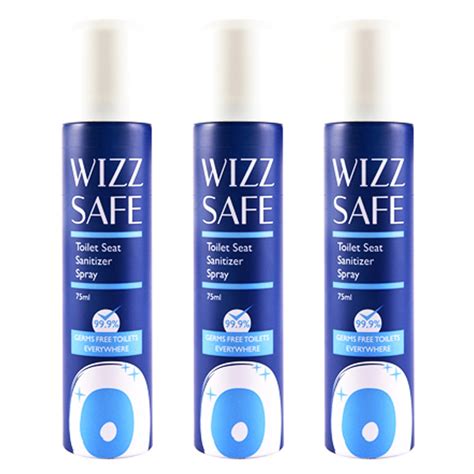 Toilet Seat Sanitizer Spray 75ml Pack Of 3 Beauty