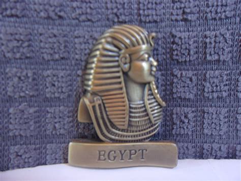 Egyptian Pharaoh Refrigerator Magnet Egypt Vacation Souvenir Etsy