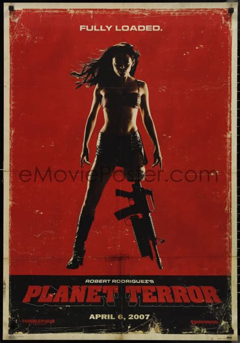 Emovieposter Com R Planet Terror X Commercial Poster Rodriguez Grindhouse Sexy