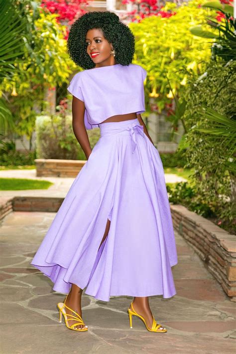Style Pantry Crop Top Belted High Waist Skirt Skirt Fashion High Waisted Skirt Classy