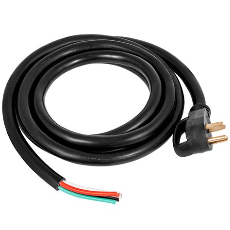 Vevor 50 Amp 10 50ft Rvgenerator Power Cord N14 50p To Bare Wire