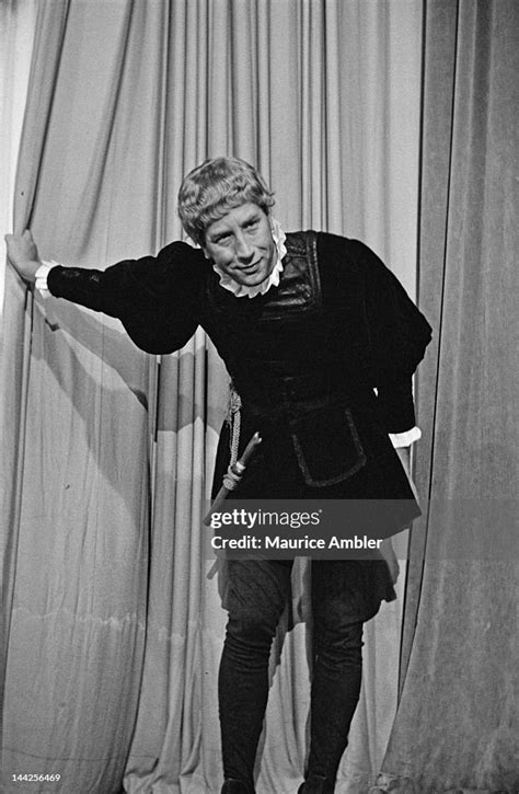 English Actor And Comedian Frankie Howerd Posing As Hamlet August