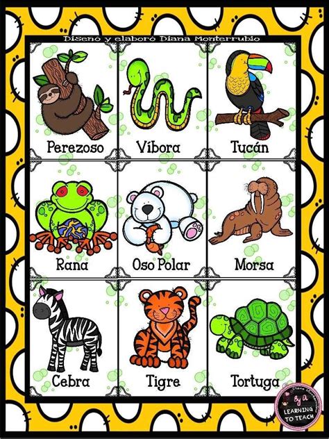 LoterÍa De Animales 24 Loteria De Animales Libros De Animales Y