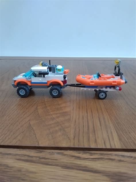 Lego City Coast Guard 4x4 And Diving Boat 60012 Ebay